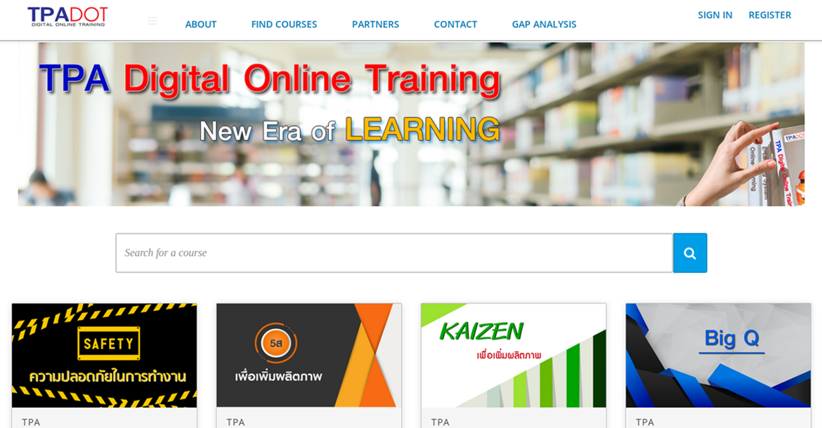 TPA Digital Online Training